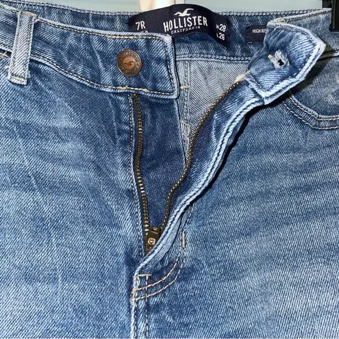 Hollister High Rise Super Skinny Crop Vintage Stretch Jeans Size 7R or W28 thumbnail 5