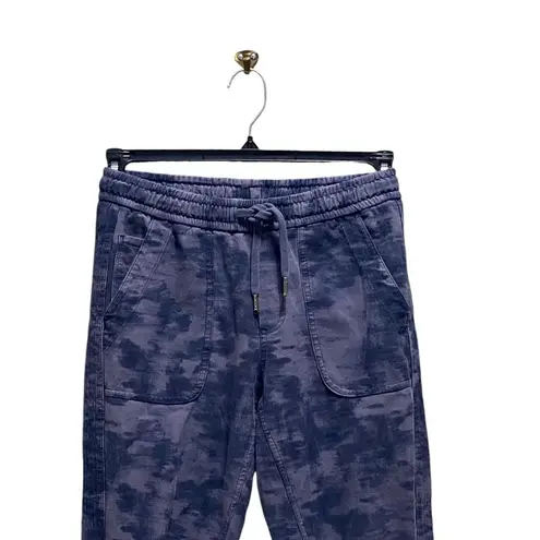 Athleta  Camo Printed Fallon Jogger Blue Size 2 Loungewear Casual Workout Gym - Image 6