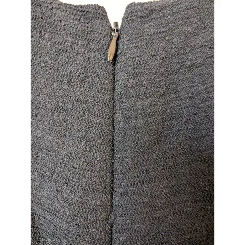 Saks 5th Avenue Saks Fifth Avenue Sheath Midi Dress Modest Oversize 3/4 Sleeves BLACK