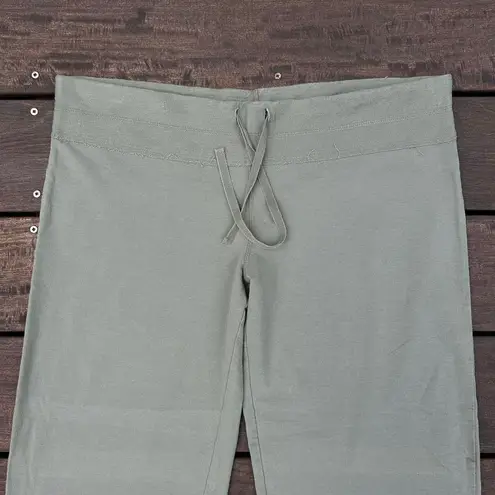 Barefoot Dreams Light Green Low Rise Sweatpants w/ Elastic Drawstring Waist