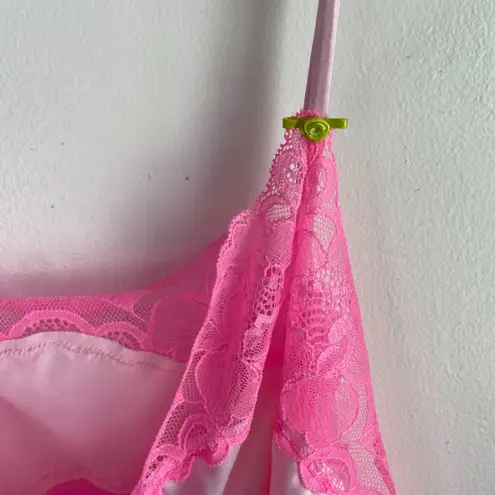 SKIMS NWOT Cherry Blossom Woven Shine Lace Cami