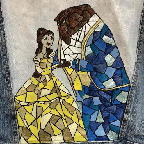 Levi Strauss & Co Light Wash Denim Button