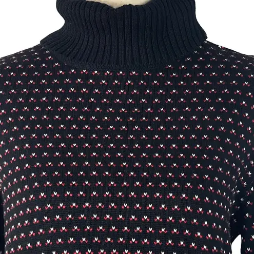 Karen Scott XX-Large Turtleneck Sweater Tight Knit Long Sleeve Stretch Black New