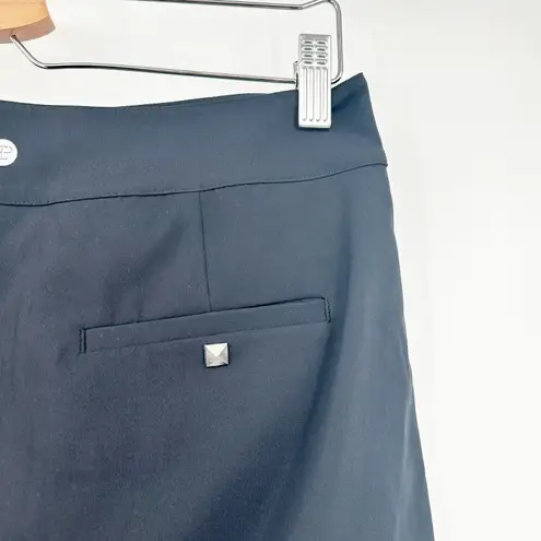 EP New York Active Studded Embellished Built In Shorts Golf Skort Size 2 Navy Blue