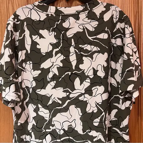 Tanya Taylor Ira Twisted Waist Cotton Shirt Midi Dress in Moss Green Size 1X - Image 14