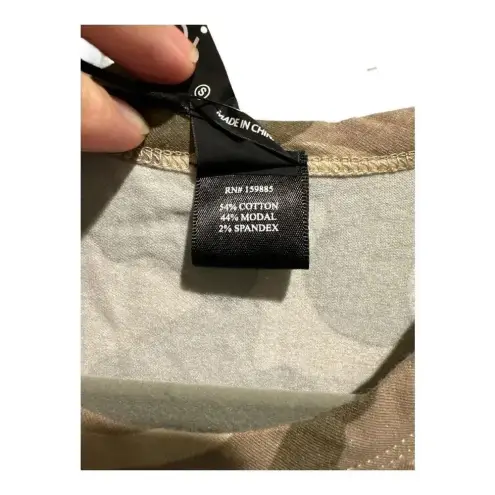 Bobi NWT Los Angeles Tank Top Camo Dress