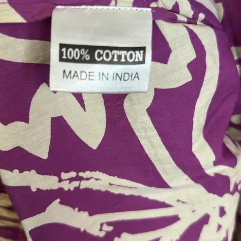 Olivia James The Label Purple Swirl Crop Top And Pant Set Size XS/S