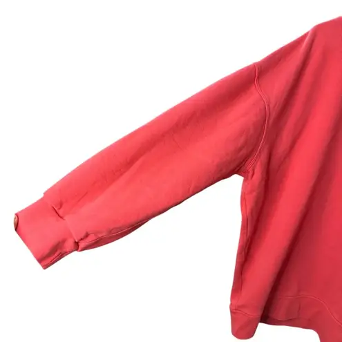 Lululemon  Perfectly Oversized Crew Coral Size Medium / Large - Image 6