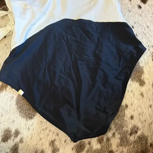 Summersalt The Perfect Wrap One-Piece Swimsuit In Sea Urchin & White Sand Sz 10