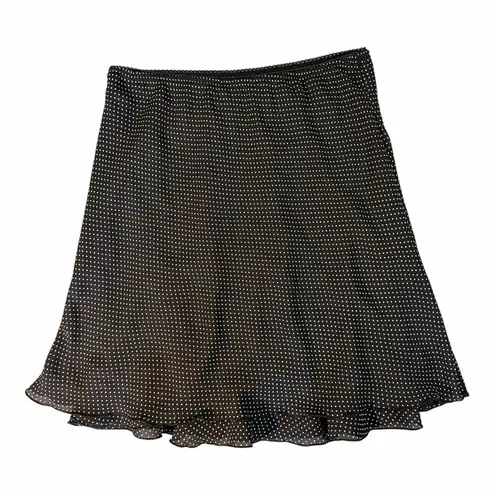 Briggs New York VTG Y2K Coquette Soft Girl Polka Dot Mini Skirt A-Line M Briggs NY USA Fairy