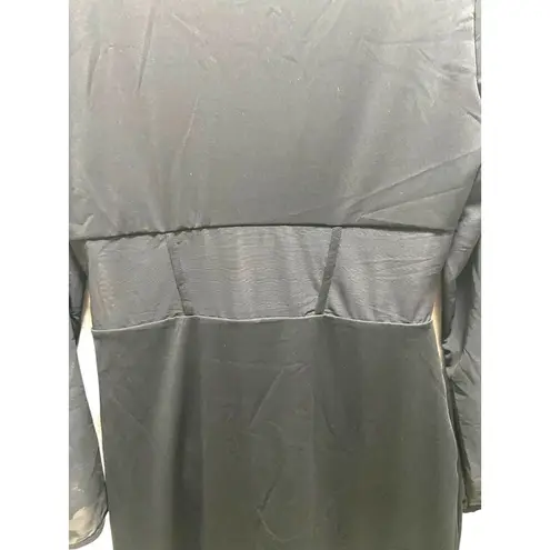 Popilush Sheer Waist Dress Black Size XXL NWT Shapewear