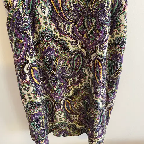 J.Crew  Paisley Silk Dress 