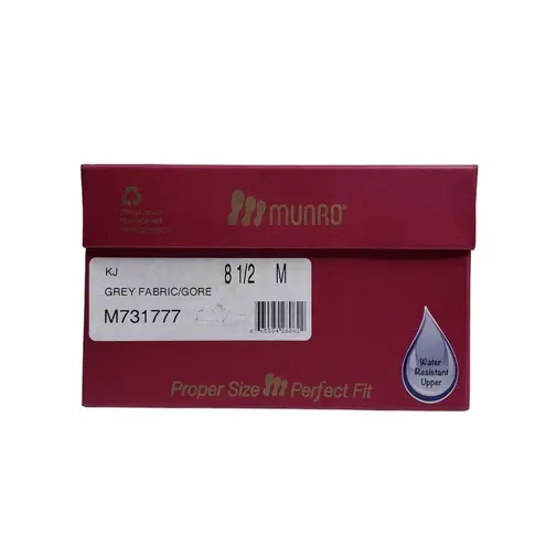 Munro Womens 8.5 K J Slip On Sneaker Shoe in Gray NEW