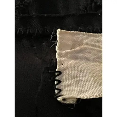 Vintage Barbizon Full Slip Used Womens 18 1/2 Black Side Zip 50s Eyelet Size undefined