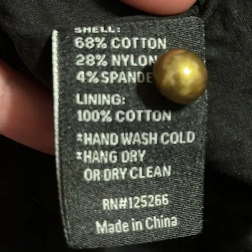 Dear Creatures Mini Dress Trinette Raven Eyelet Lace Poplin Size Small Black