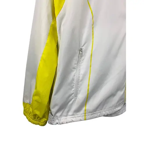 Antigua Womens Desert Dry Jacket M White & Yellow