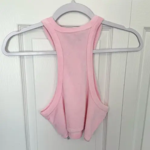 Bershka NWT  x Care Bears Pink Terry Tank Top SMALL