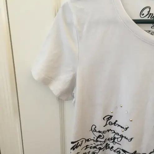 FINAL MARKDOWN Ladies onque casuals tee small Black