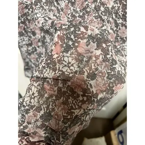 ARI) NWT JBS Womens Size 10 Dress Sheer Multi