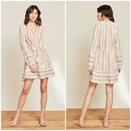 Veronica Beard 💕💕 Danica Metallic Dress ~ Natural Multi-Color XS NWT