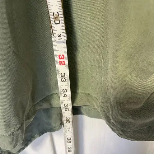 Max jeans NWT green sleeves tencel cargo style vest size medium