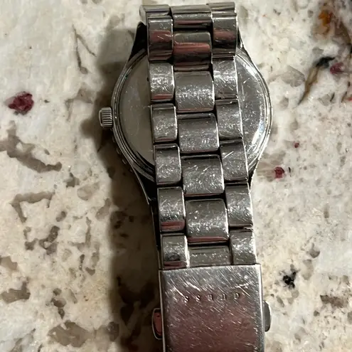 Guess  Waterpro G95469L MOP Date Dial Crystal Analog Quartz Ladies' Wristwatch