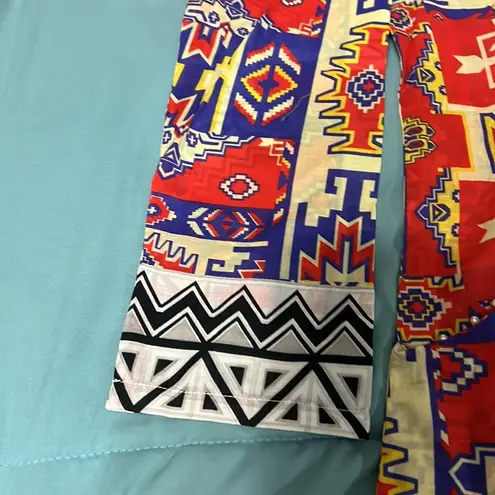 NWT Rang ja designer kurta kameez shirt with pearls and beads. Size x