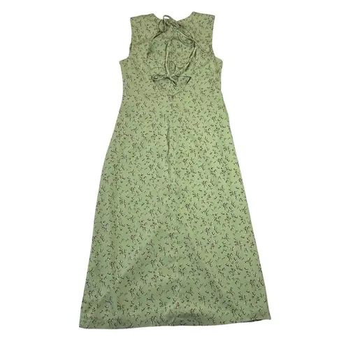 Love, Whit by Whitney Port Sleeveless Floral Ruched Midi Dress Size X