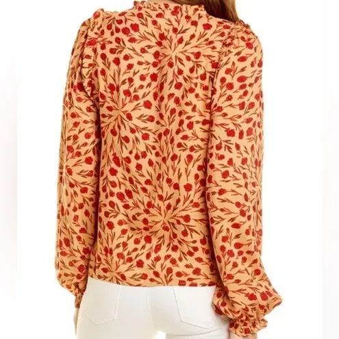 XIX PALMS S Toledo Ruffle Top Red