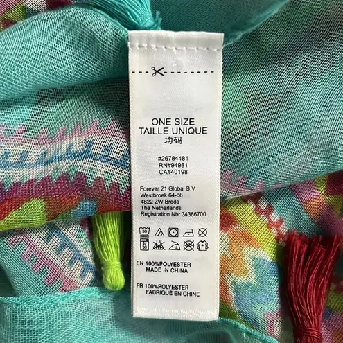 Target 3 imperfect scarves women’s boho bohemian colorful scarves forever 21 