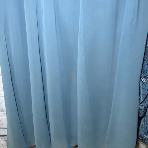 Alex Evenings Women Blue Sequin 3 Pieces Dress Jacket Tank Set Size Small Formal