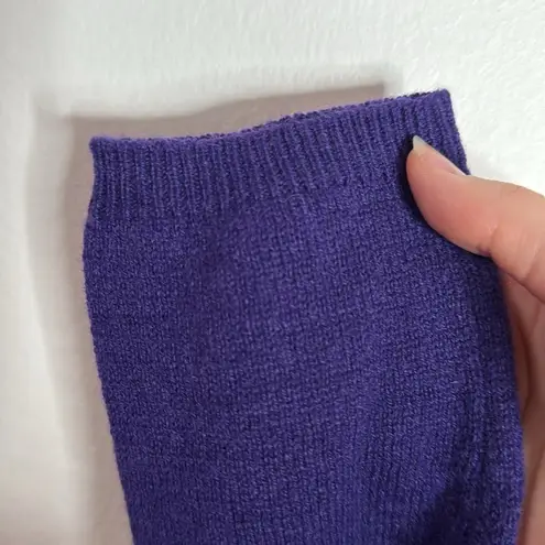 Indulge Cashmere Blackberry Turtleneck Classic Fit Sweater Size XS