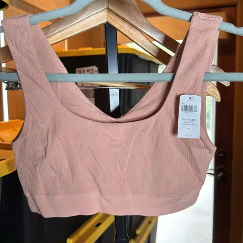NWT Soma Seamless Aloe Turnaround Bralette - Tan Size Small