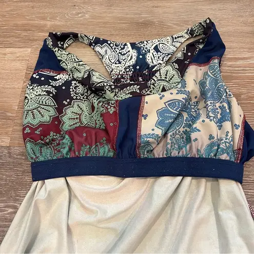 Rei Co-op REI Paisley Drape Neck Tank Top