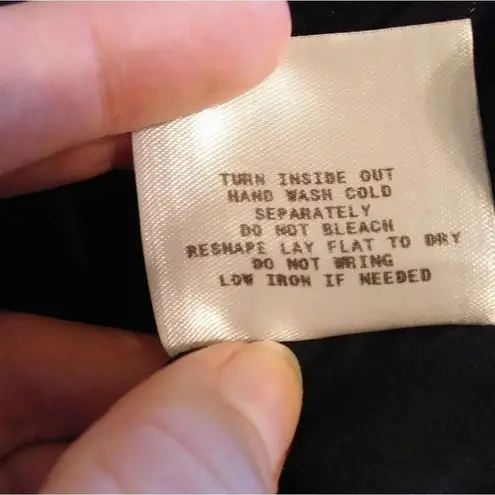 Byer California Black & White Embroidered Dress