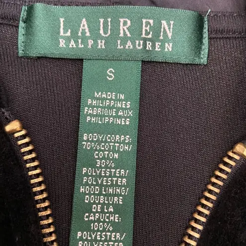 Ralph Lauren LRL Lauren  Black/Gold Velour Tracksuit