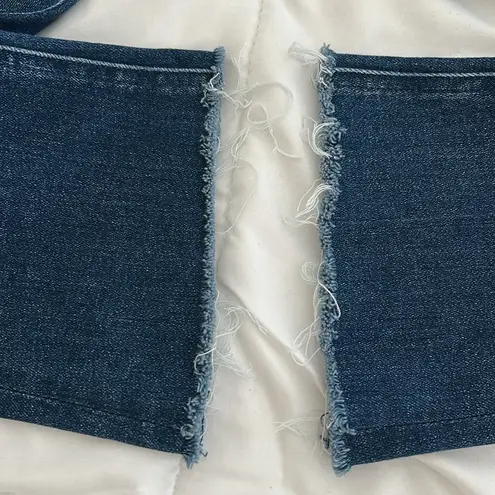 Mother The High Waisted Runaway jeans Sweet And Sassy 26 Blue