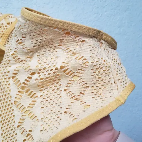 Becca Yellow One Piece Swimsuit with Plunging V-Neckline