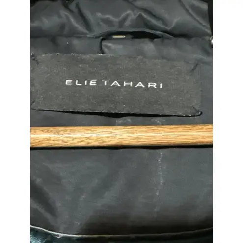 Elie Tahari · Small (Est) · Down Filled Puffer Jacket · Black Quilted Coat