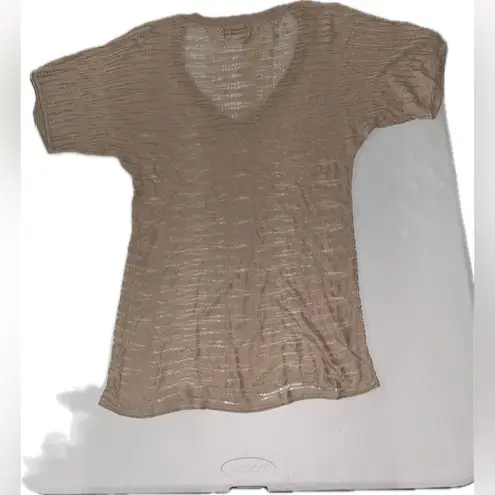 Motherhood 💙 Maternity Sheer V Neck Top