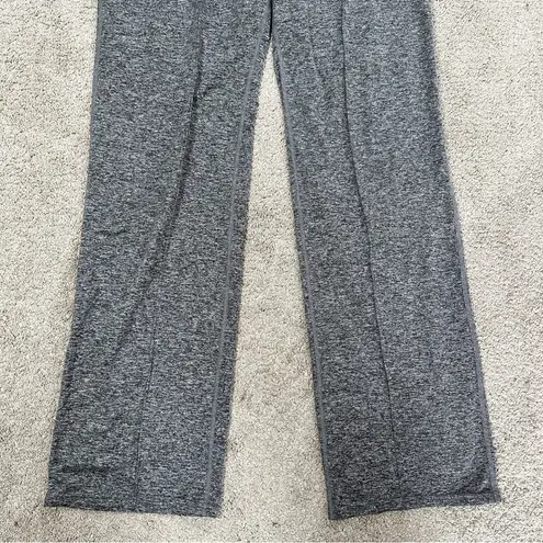 Vuori Women’s Halo Essential Wide Leg Pants Pull On High Rise in Heather Grey L