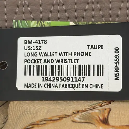 Badgley Mischka Long Wallet with Phone Pocket