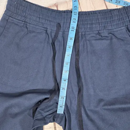 Area Stars Ali Cropped Drawstring Pants Navy S NWT Blue