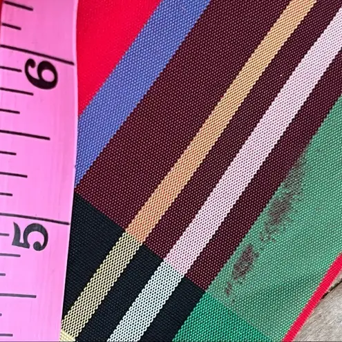 Vintage Prairie Goth? Black Velvet & Red Plaid Two Piece Maxi Skirt And Jacket S