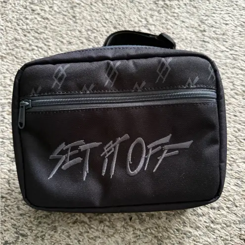 Set It Off (band) Black Fanny Pack/Crossbody Bag Size OS