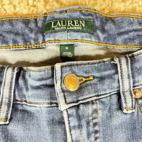 Ralph Lauren Lauren  Regal Straight Ankle Womens Jeans Blue Size 6