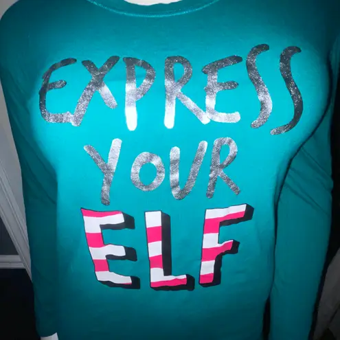 Xhilaration Express Your Elf Christmas Sleep Shirt