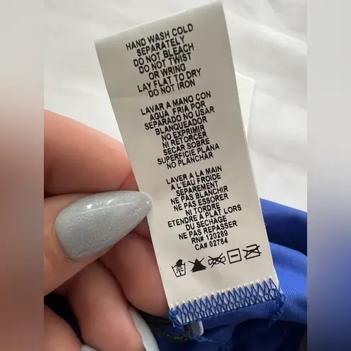 Vitamin A Luciana Full Coverage Bikini Bottoms in Sapphire Blue 12