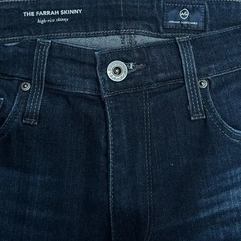 AG Adriano Goldschmied  The Farrah High-Rise Skinny in brooks size 26