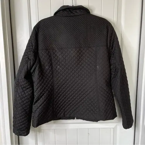 Black Rivet  Wilson’s‎ leather puffer zip up long line jacket size XL - Image 2